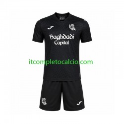 Maglia Real Sociedad Divisa Away 2026-2027 Manica Corta ,Bambino