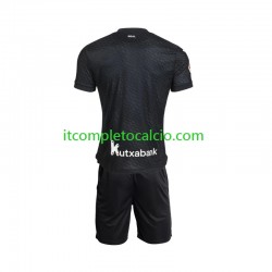 Maglia Real Sociedad Divisa Away 2026-2027 Manica Corta ,Bambino