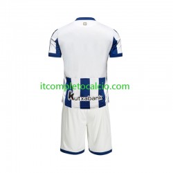 Maglia Real Sociedad Divisa Home 2026-2027 Manica Corta ,Bambino