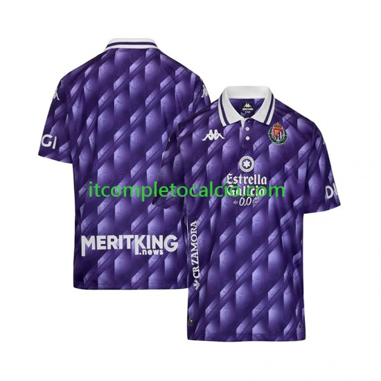 Maglia Real Valladolid Retro Divisa Home 2025-2026 Manica Corta ,Uomo Maglia Real Valladolid Retro Divisa Home 2025-2026 Manica Corta ,Uomo