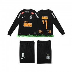 Maglia Santos NEYMAR JR 11 Classic 2012 2013 Retro Divisa Away Manica Lunga ,Bambino Maglia Santos NEYMAR JR 11 Classic 2012 2013 Retro Divisa Away Manica Lunga ,Bambino