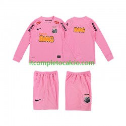 Maglia Santos 2012 2013 Retro Quarto Divisa Manica Lunga ,Bambino