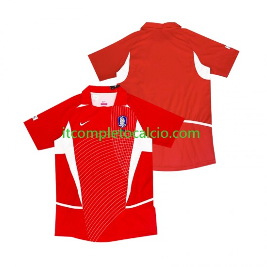 Maglia Corea del Sud Retro Divisa Home 2002 Manica Corta ,Uomo