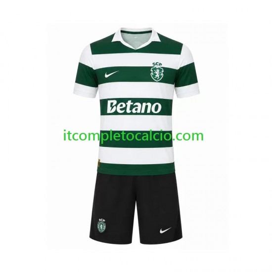 Maglia Sporting CP Divisa Home 2026-2027 Manica Corta ,Bambino Maglia Sporting CP Divisa Home 2026-2027 Manica Corta ,Bambino