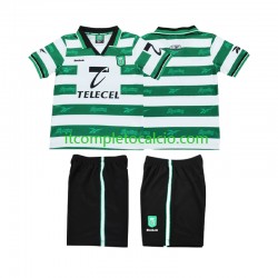 Maglia Sporting CP 2000 Retro Divisa Home 1999 Manica Corta ,Bambino Maglia Sporting CP 2000 Retro Divisa Home 1999 Manica Corta ,Bambino