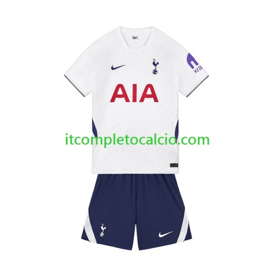 Maglia Tottenham Hotspur Divisa Home 2026-2027 Manica Corta ,Bambino