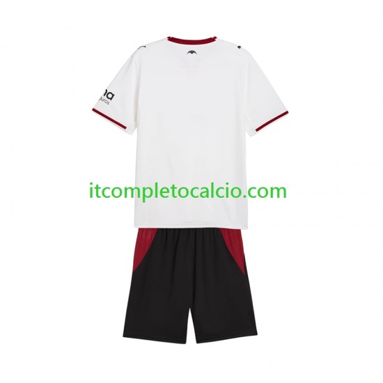 Maglia Valencia CF Divisa Home 2026-2027 Manica Corta ,Bambino