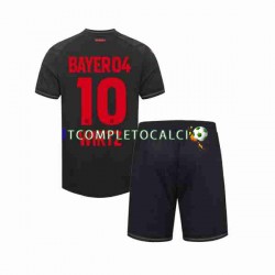 Maglia Bayer 04 Leverkusen Florian Wirtz 10 Divisa Home 2023-2024 Manica Corta ,Bambino