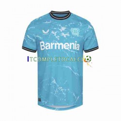 Maglia Bayer 04 Leverkusen Terza Divisa 2023-2024 Manica Corta ,Uomo