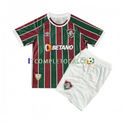Maglia Fluminense Divisa Home 2023-2024 Manica Corta ,Bambino