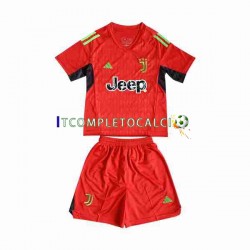 Maglia Juventus Portiere Divisa Away 2023-2024 Manica Corta ,Bambino