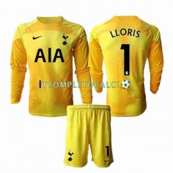 Maglia Tottenham Hotspur Hugo Lloris 1 Portiere Divisa Home 2022-2023 Manica Lunga ,Bambino
