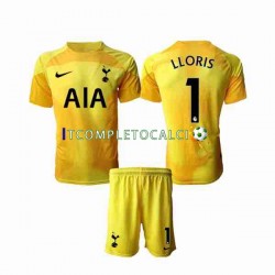 Maglia Tottenham Hotspur Hugo Lloris 1 Portiere Divisa Home 2022-2023 Manica Corta ,Bambino