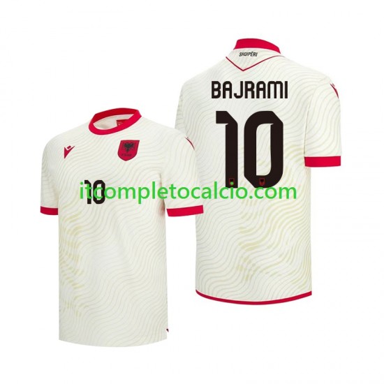 Maglia Albania Nedim Bajrami 10 Divisa Away Mondiali 2026 Manica Corta ,Uomo