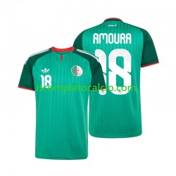 Maglia Algeria Mohamed Amoura 18 Divisa Away 2026 Manica Corta ,Uomo