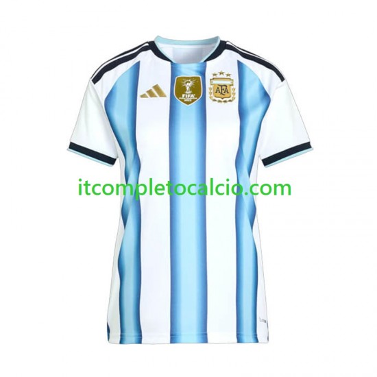 Maglia Argentina Divisa Home Mondiali 2026 Manica Corta ,Donne