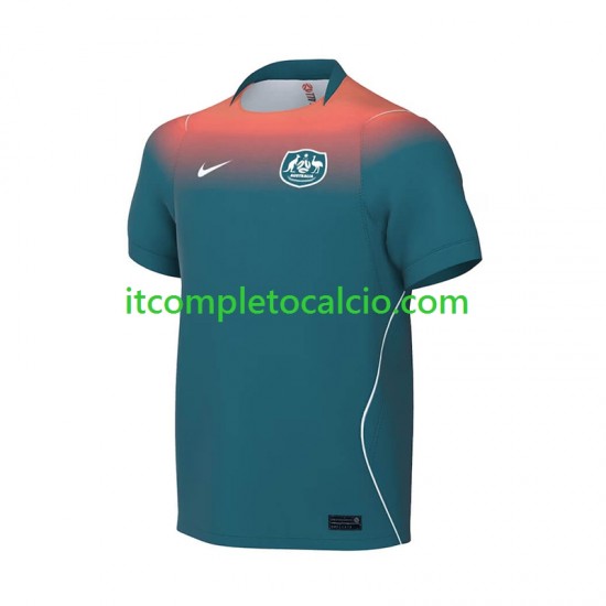 Maglia Australia Divisa Away Mondiali 2026 Manica Corta ,Uomo