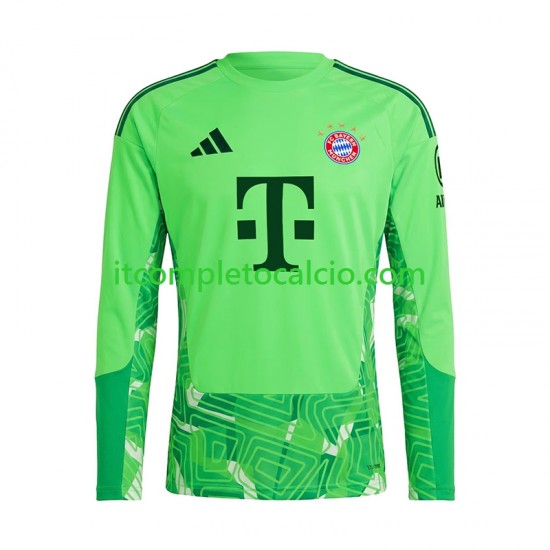 Maglia FC Bayern München Portiere Divisa Home 2026-2027 Manica Lunga ,Uomo