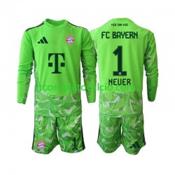Maglia FC Bayern München Manuel Neuer 1 Portiere Divisa Home 2026-2027 Manica Lunga ,Bambino