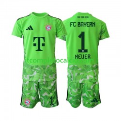 Maglia FC Bayern München Manuel Neuer 1 Portiere Divisa Home 2026-2027 Manica Corta ,Bambino