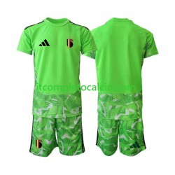 Maglia Belgio Portiere Terza Divisa Mondiali 2026 Manica Corta ,Bambino Maglia Belgio Portiere Terza Divisa Mondiali 2026 Manica Corta ,Bambino