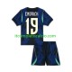 Maglia Brasile Endrick 19 Divisa Away Mondiali 2026 Manica Corta ,Bambino