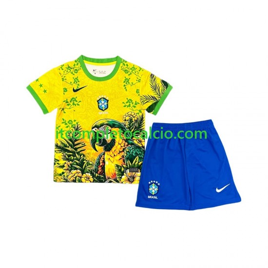 Maglia Brasile Special Divisa Home 2026 Manica Corta ,Bambino