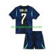 Maglia Brasile Vinicius Junior 7 Divisa Away Mondiali 2026 Manica Corta ,Bambino