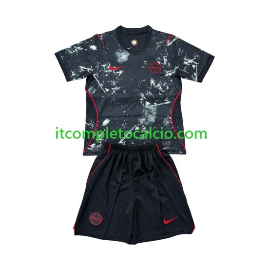 Maglia Canada Divisa Away Mondiali 2026 Manica Corta ,Bambino