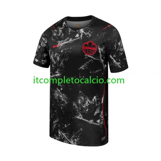 Maglia Canada Terza Divisa Mondiali 2026 Manica Corta ,Uomo