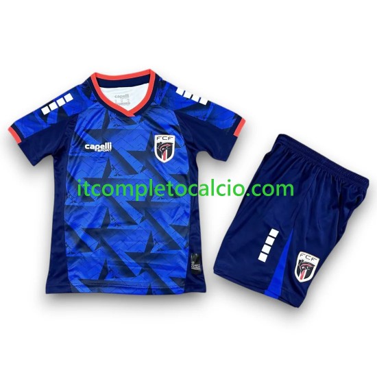 Maglia Cape Verde Divisa Home Mondiali 2026 Manica Corta ,Bambino