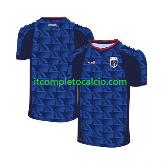 Maglia Cape Verde Divisa Home Mondiali 2026 Manica Corta ,Uomo