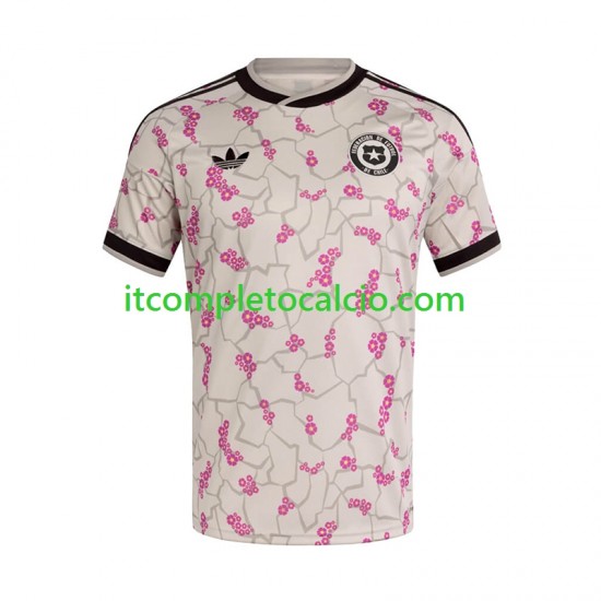 Maglia Cile Divisa Away 2026 Manica Corta ,Uomo