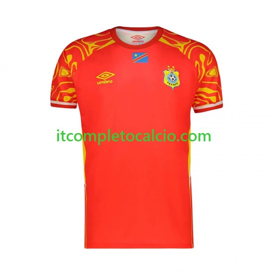 Maglia DR Congo Terza Divisa Mondiali 2026 Manica Corta ,Uomo