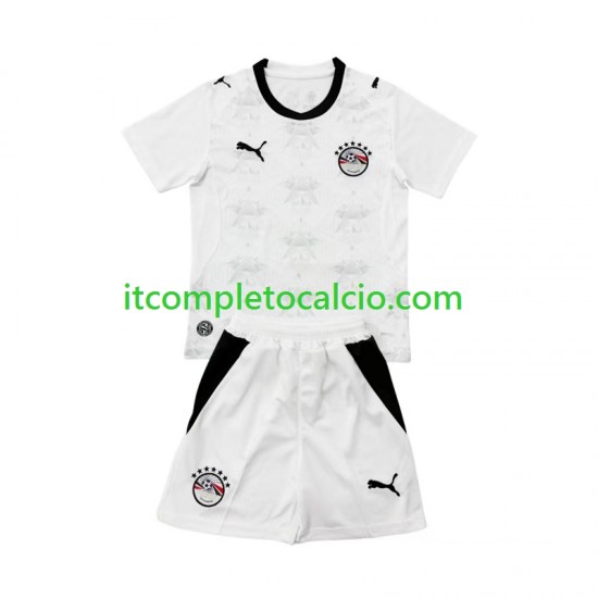Maglia Egitto Divisa Away Mondiali 2026 Manica Corta ,Bambino