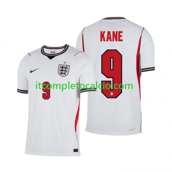 Maglia Inghilterra Harry Kane 9 Divisa Home Mondiali 2026 Manica Corta ,Uomo