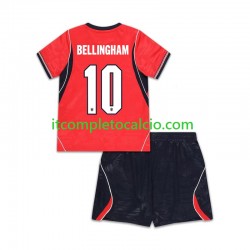 Maglia Inghilterra Jude Bellingham 10 Divisa Away Mondiali 2026 Manica Corta ,Bambino Maglia Inghilterra Jude Bellingham 10 Divisa Away Mondiali 2026 Manica Corta ,Bambino