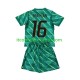 Maglia Francia Mike Maignan 16 Portiere Terza Divisa Mondiali 2026 Manica Corta ,Bambino