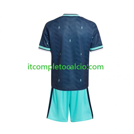 Maglia Germania Divisa Away Mondiali 2026 Manica Corta ,Bambino