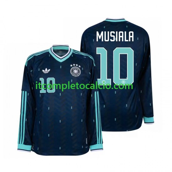 Maglia Germania Jamal Musiala 10 Divisa Away Mondiali 2026 Manica Lunga ,Uomo