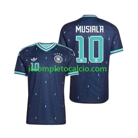 Maglia Germania Jamal Musiala 10 Divisa Away Mondiali 2026 Manica Corta ,Uomo Maglia Germania Jamal Musiala 10 Divisa Away Mondiali 2026 Manica Corta ,Uomo