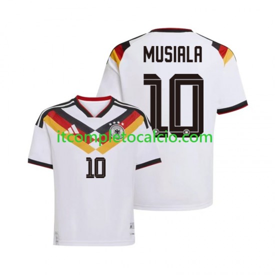 Maglia Germania Jamal Musiala 10 Divisa Home Mondiali 2026 Manica Corta ,Uomo Maglia Germania Jamal Musiala 10 Divisa Home Mondiali 2026 Manica Corta ,Uomo