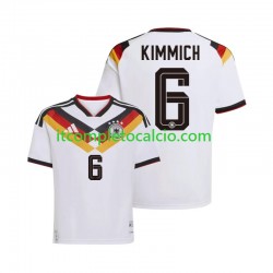 Maglia Germania Joshua Kimmich 6 Divisa Home Mondiali 2026 Manica Corta ,Uomo Maglia Germania Joshua Kimmich 6 Divisa Home Mondiali 2026 Manica Corta ,Uomo