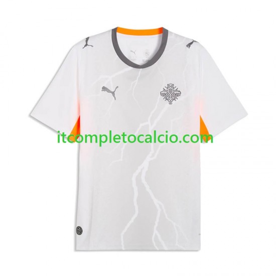 Maglia Islanda Divisa Away 2026 Manica Corta ,Uomo