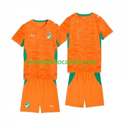 Costa d'Avorio Football Kit Divisa Home Mondiali 2026 Manica Corta ,Uomo ,Bambino