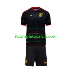 Maglia Giamaica Divisa Away Mondiali 2026 Manica Corta ,Bambino