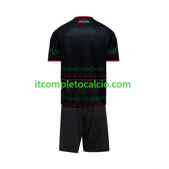 Maglia Giamaica Divisa Away Mondiali 2026 Manica Corta ,Bambino