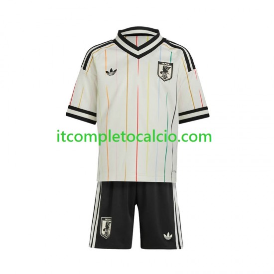 Maglia Giappone Divisa Away Mondiali 2026 Manica Corta ,Bambino