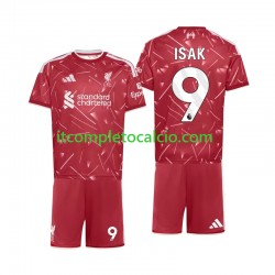 Maglia Liverpool Alexander Isak 9 Divisa Home 2026-2027 Manica Corta ,Bambino Maglia Liverpool Alexander Isak 9 Divisa Home 2026-2027 Manica Corta ,Bambino