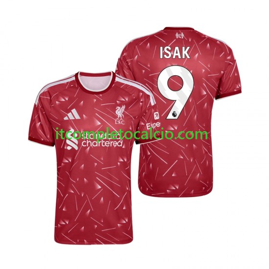 Maglia Liverpool Alexander Isak 9 Divisa Home 2026-2027 Manica Corta ,Uomo